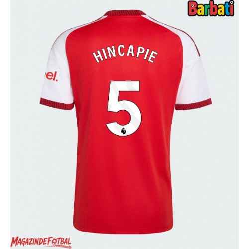 Arsenal Piero Hincapie #5 Tricou Fotbal Replică 2026-27 Barbati Acasa Arsenal Piero Hincapie #5 Tricou Fotbal Replică 2026-27 Barbati Acasa
